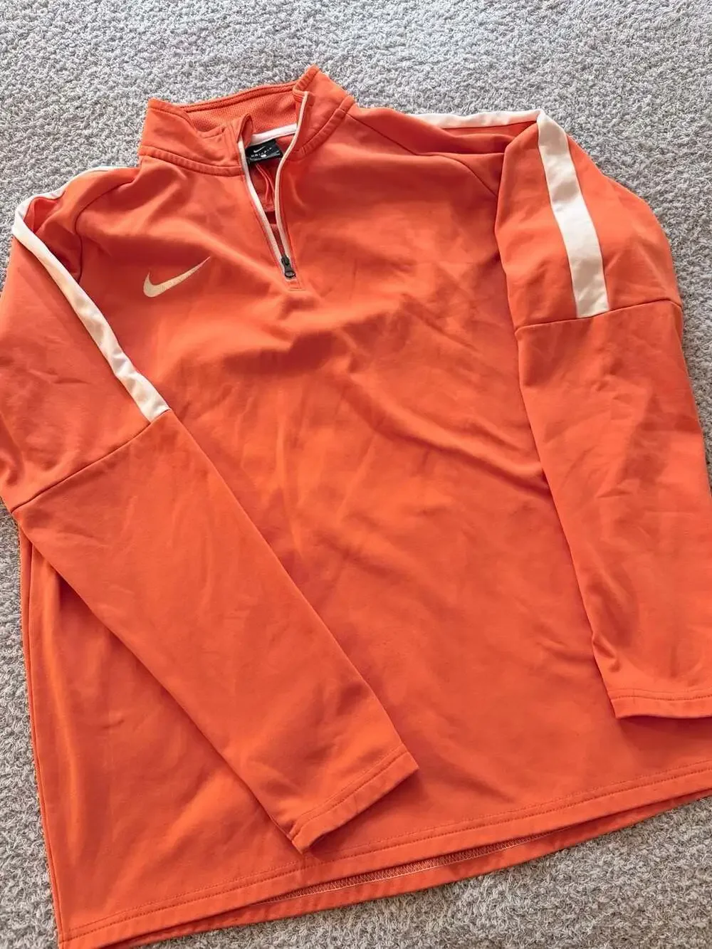 Nike Dry Academy Football Drill Top Size L Orange